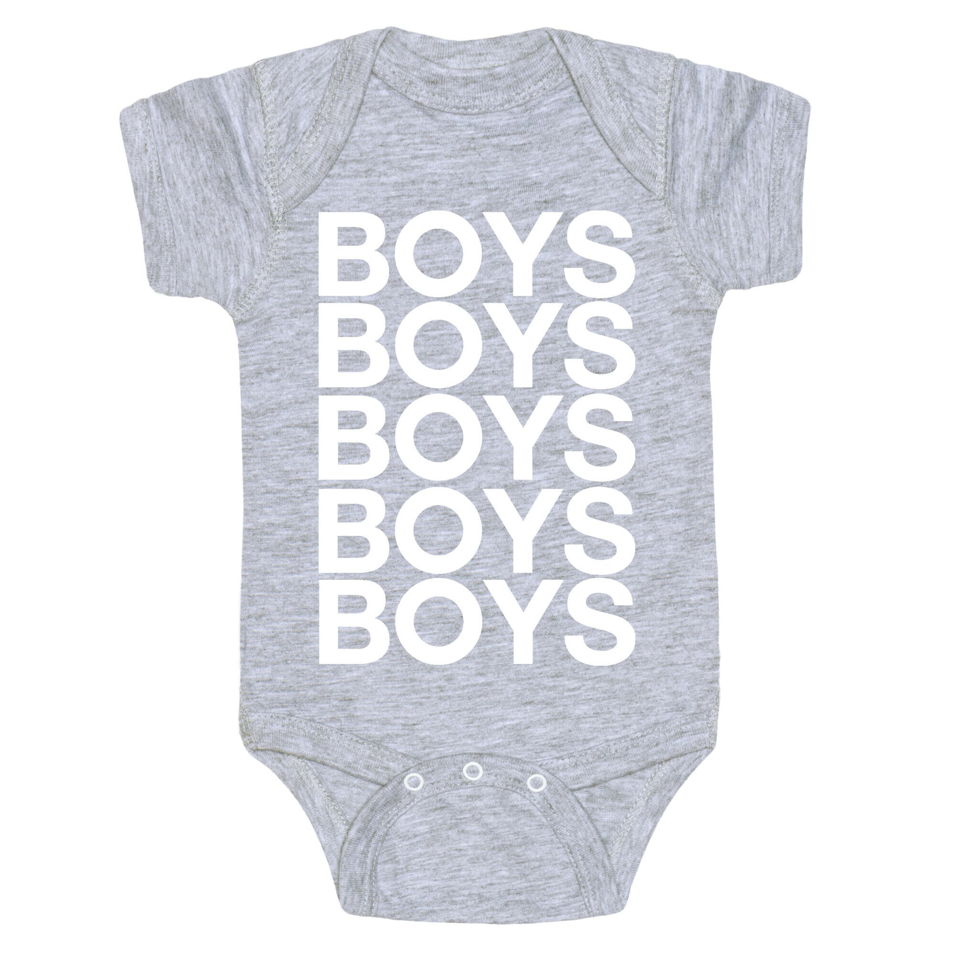 Boys Boys Boys Baby One Piece