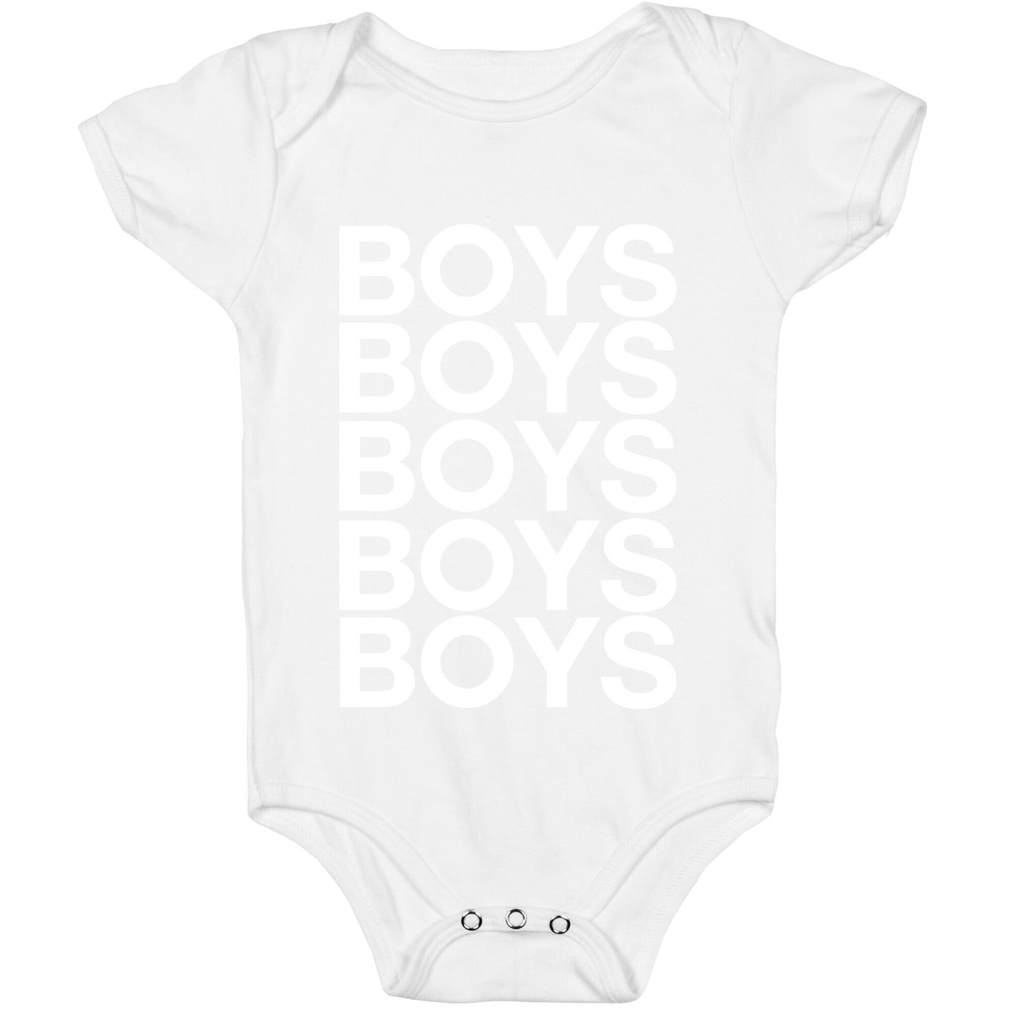 Boys Boys Boys Baby One Piece