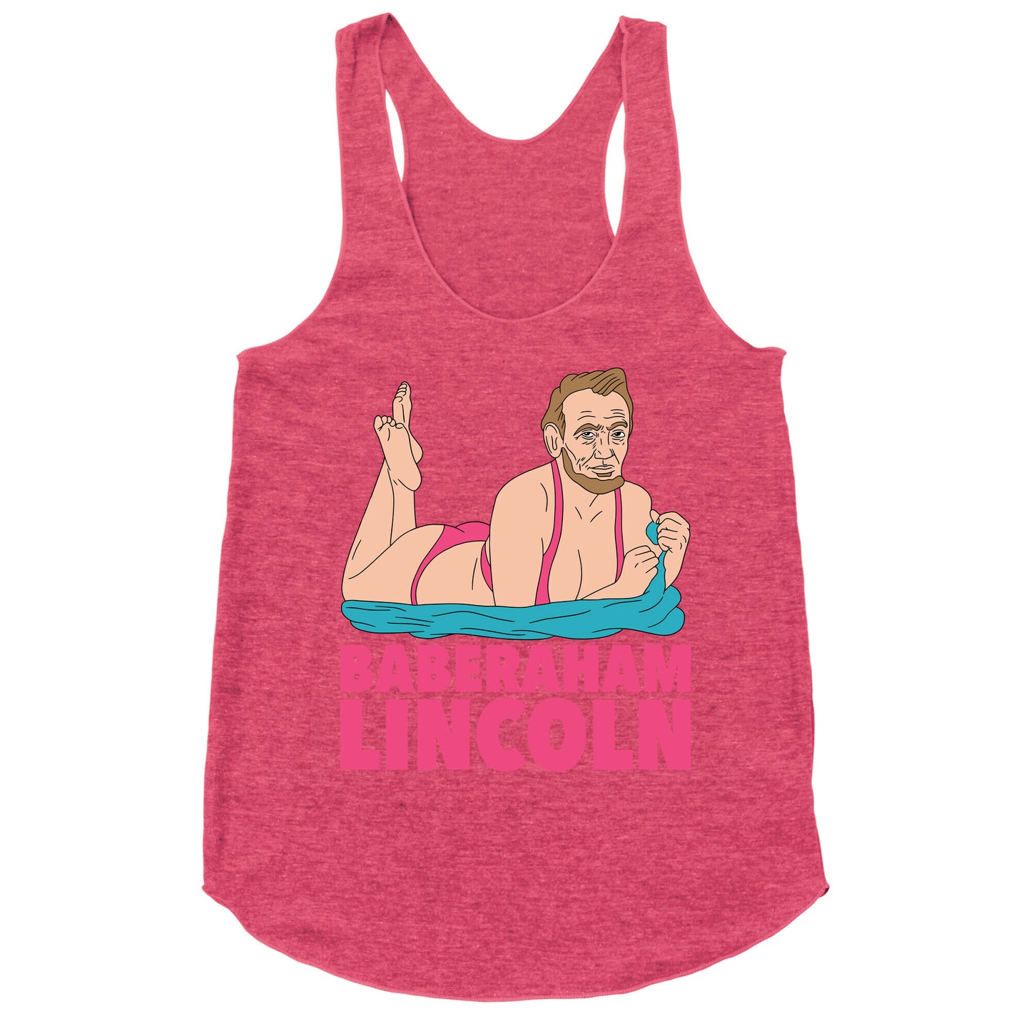 Baberaham Lincoln Racerback Tank