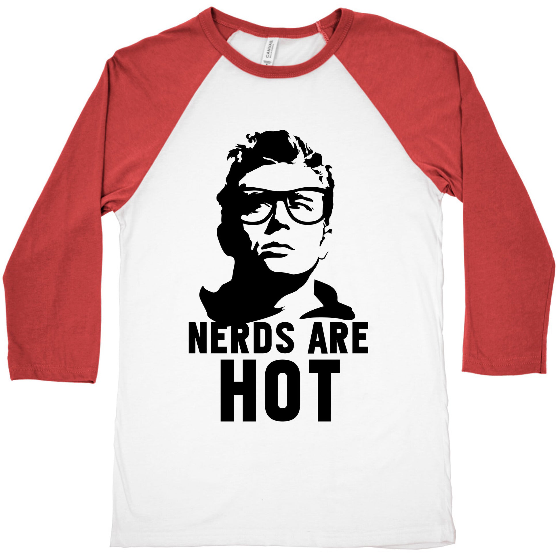 Nerds Are Hot Baseball Tee