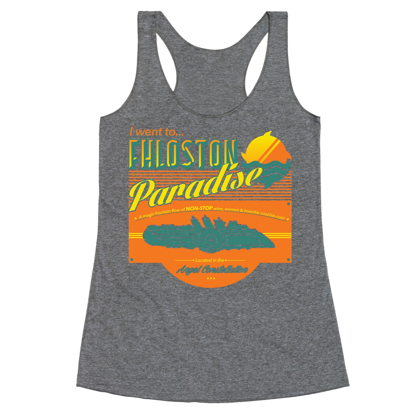 Fhloston Paradise Racerback Tank