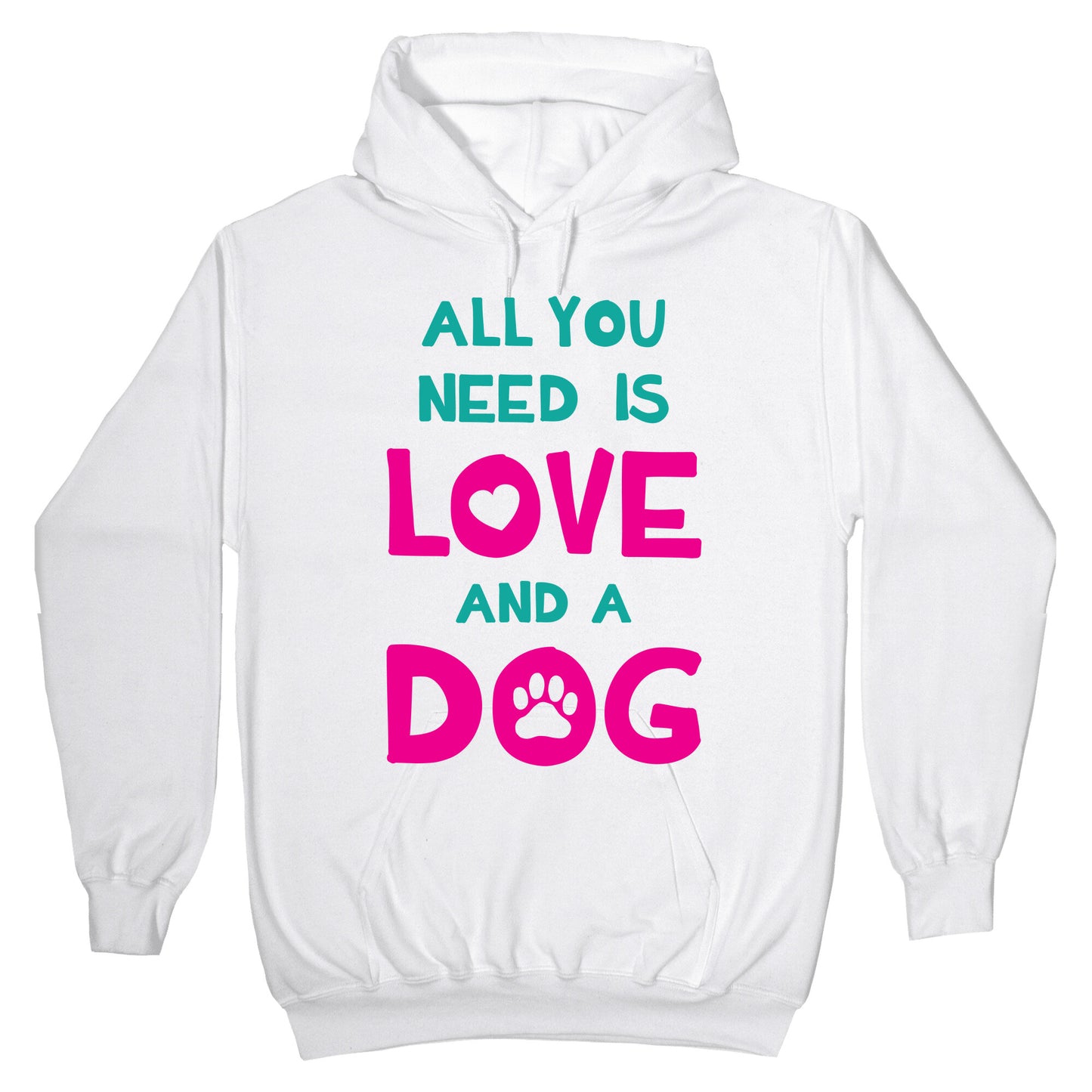 Love And A Dog Hoodie