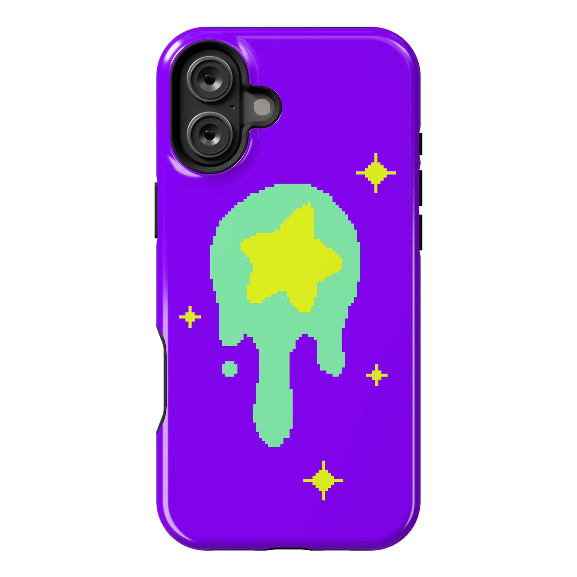Gooey Pixel Star Phone Case