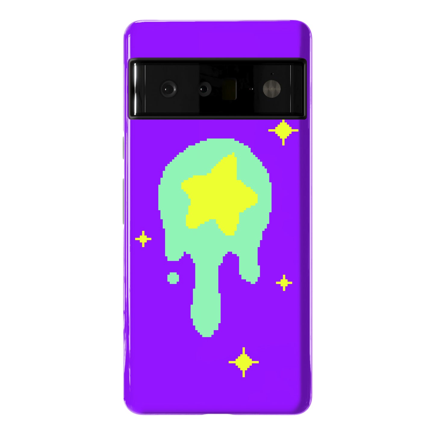 Gooey Pixel Star Phone Case