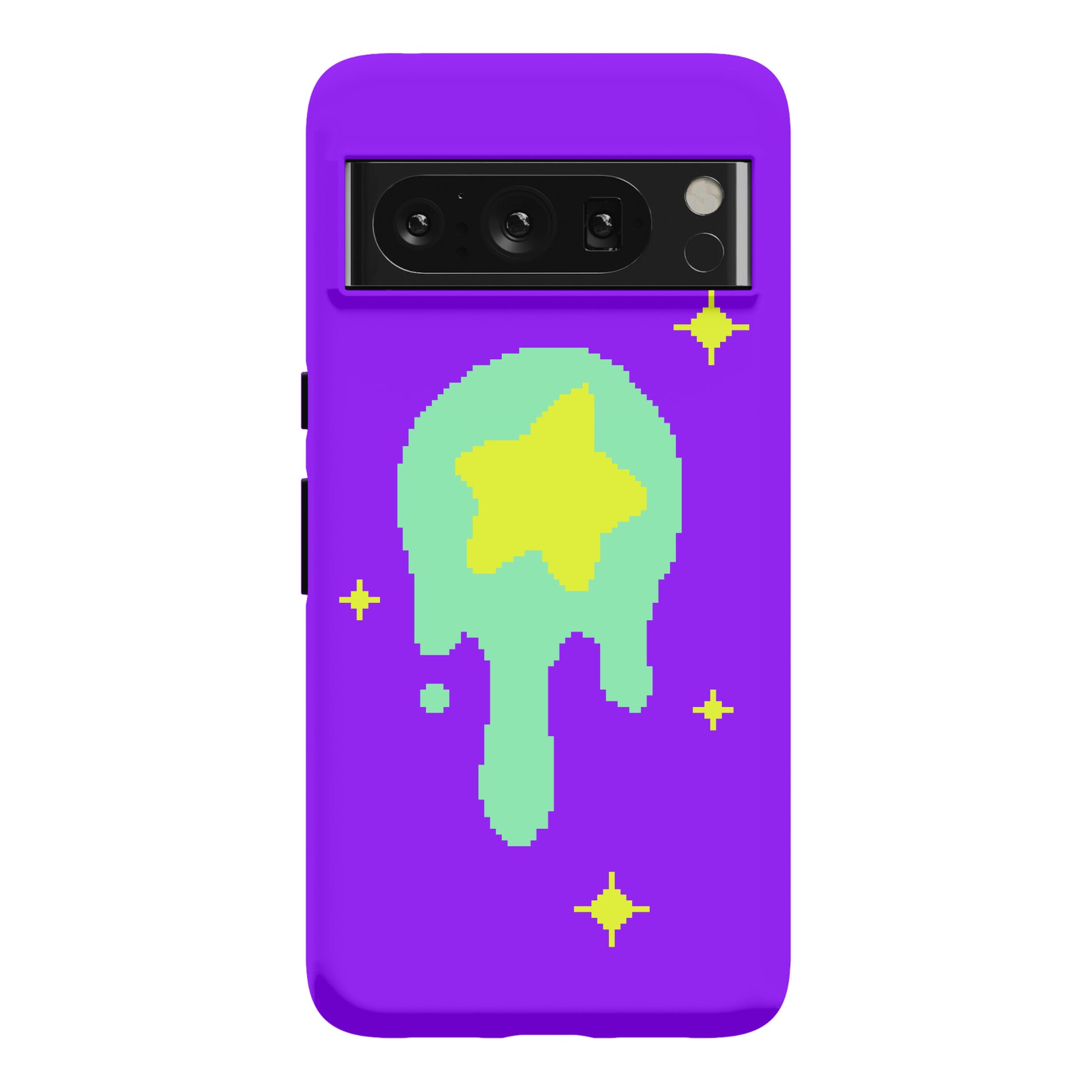 Gooey Pixel Star Phone Case