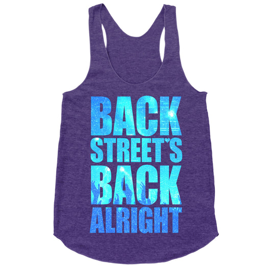 Backstreet's Back Alright! Racerback Tank