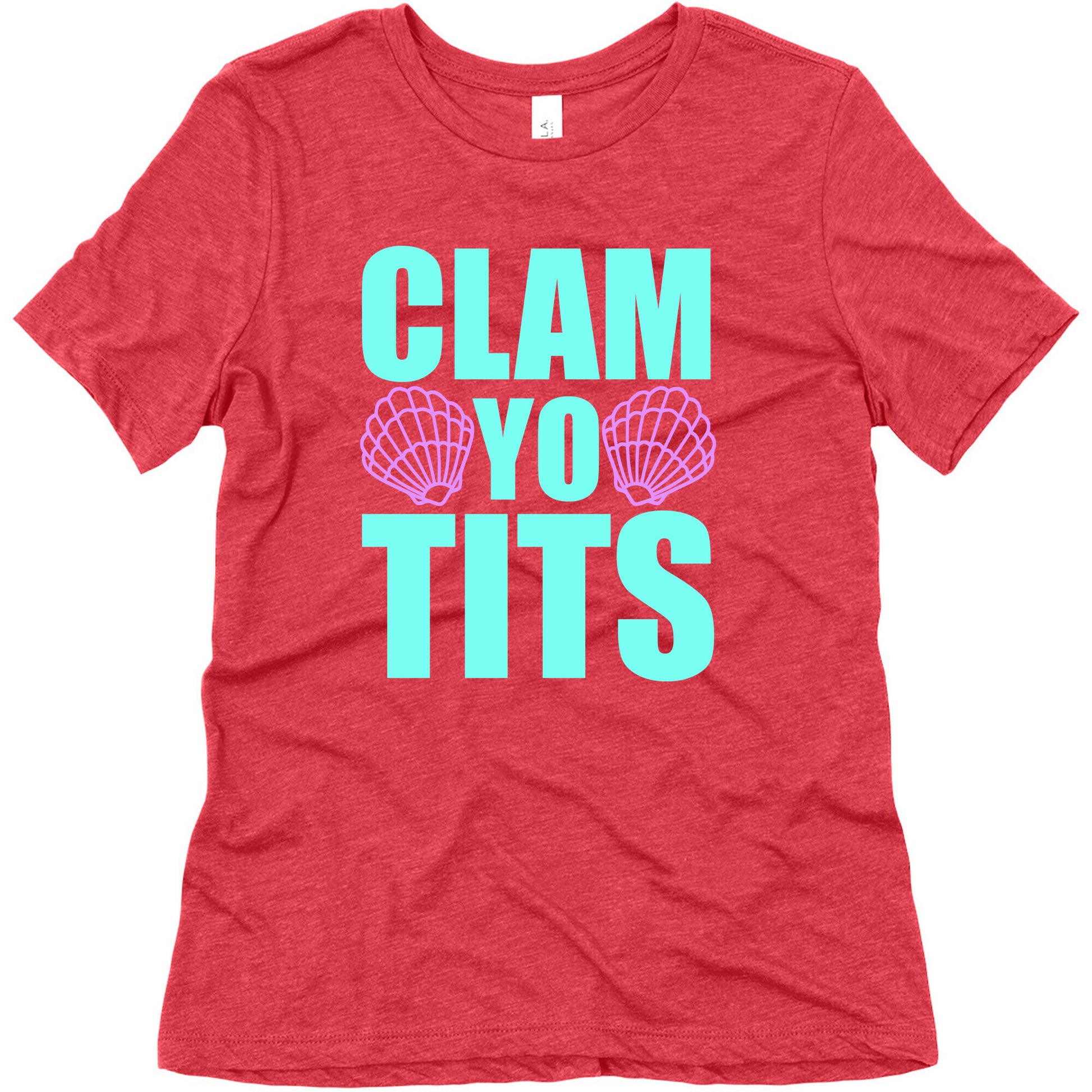 Clam Yo Tits Women's Triblend Tee