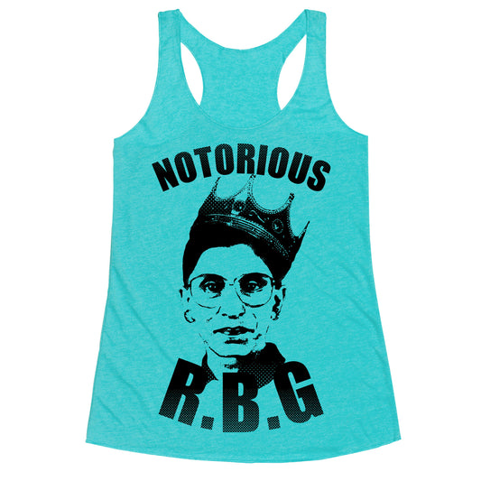 Notorious RBG (Ruth Bader Ginsburg) Racerback Tank