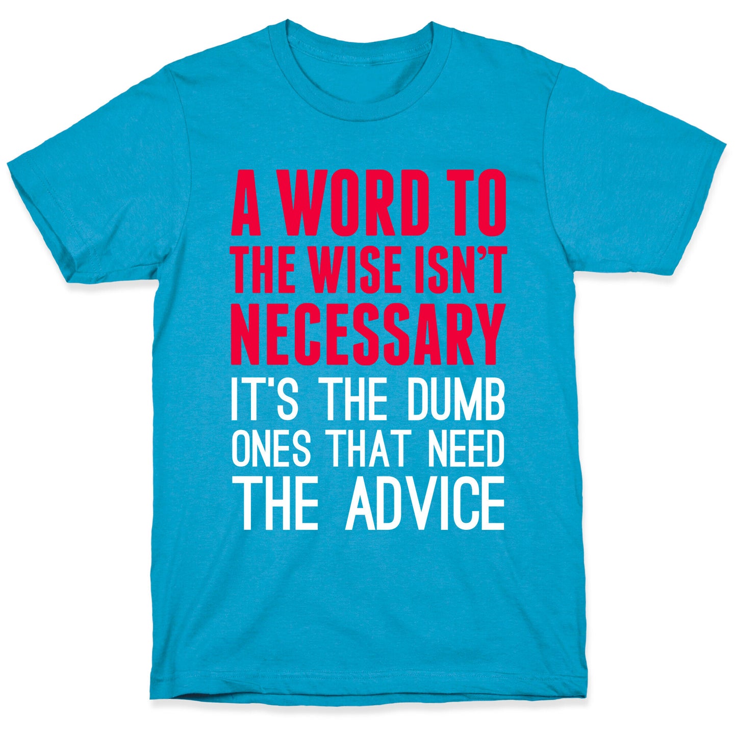 Word To The Wise Unisex Triblend Tee