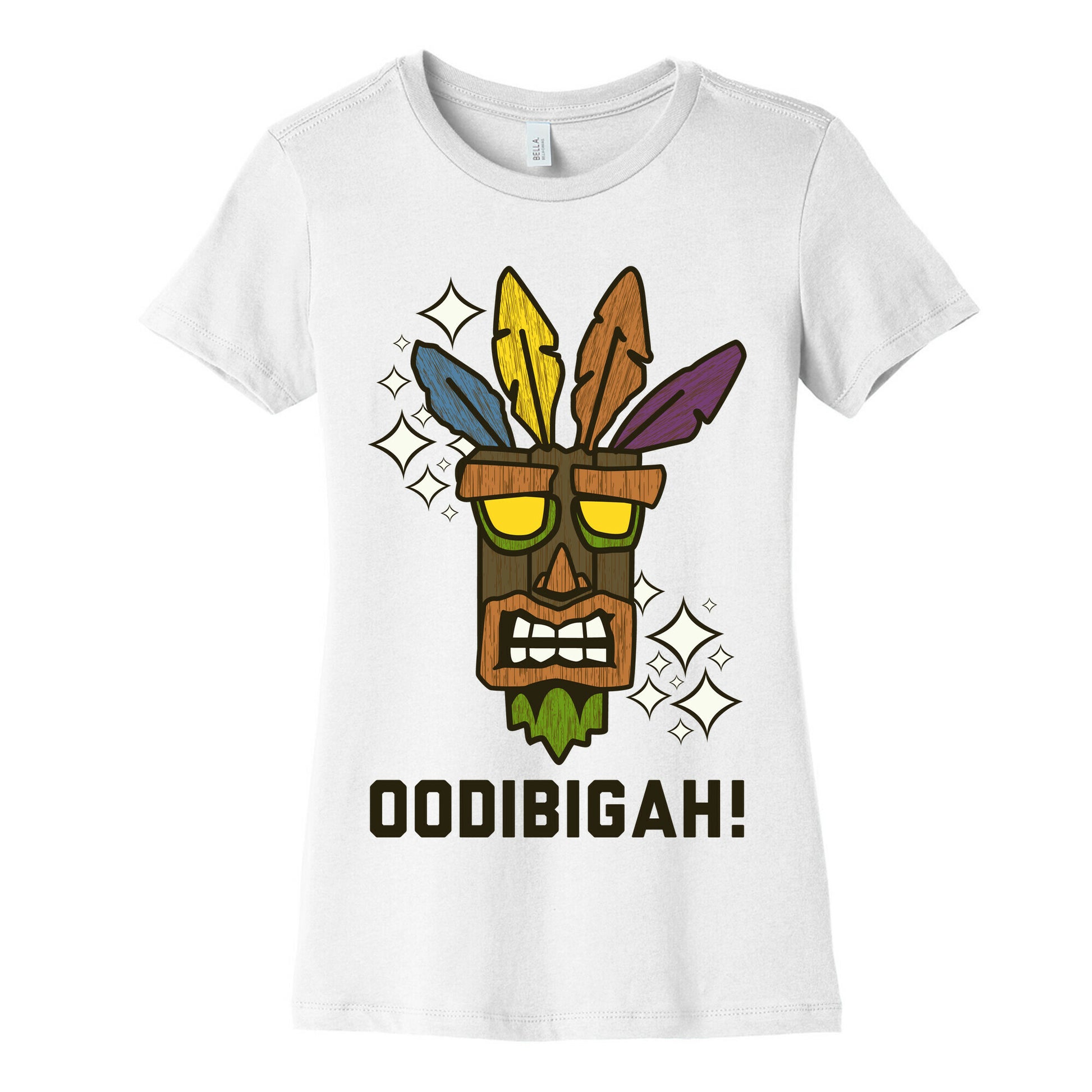 Crash Aku-Aku Mask Women's Cotton Tee