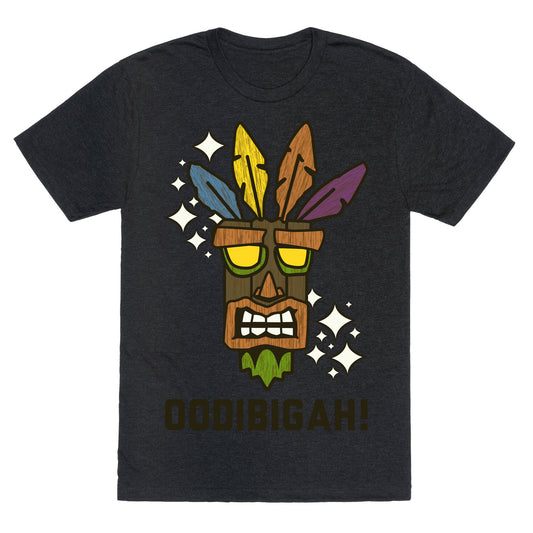 Crash Aku-Aku Mask Unisex Triblend Tee