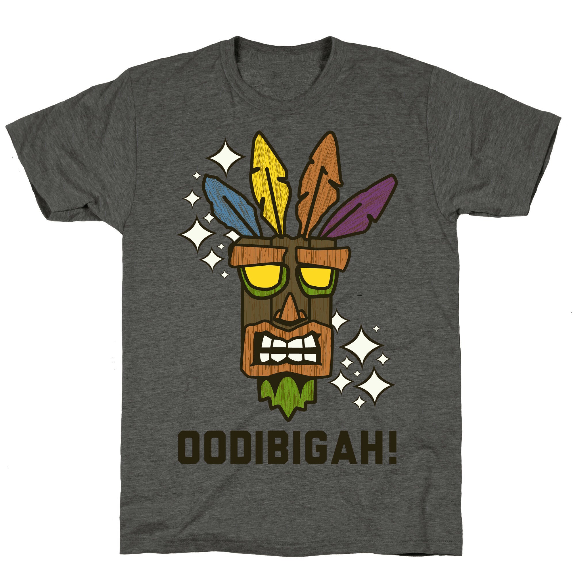 Crash Aku-Aku Mask Unisex Triblend Tee