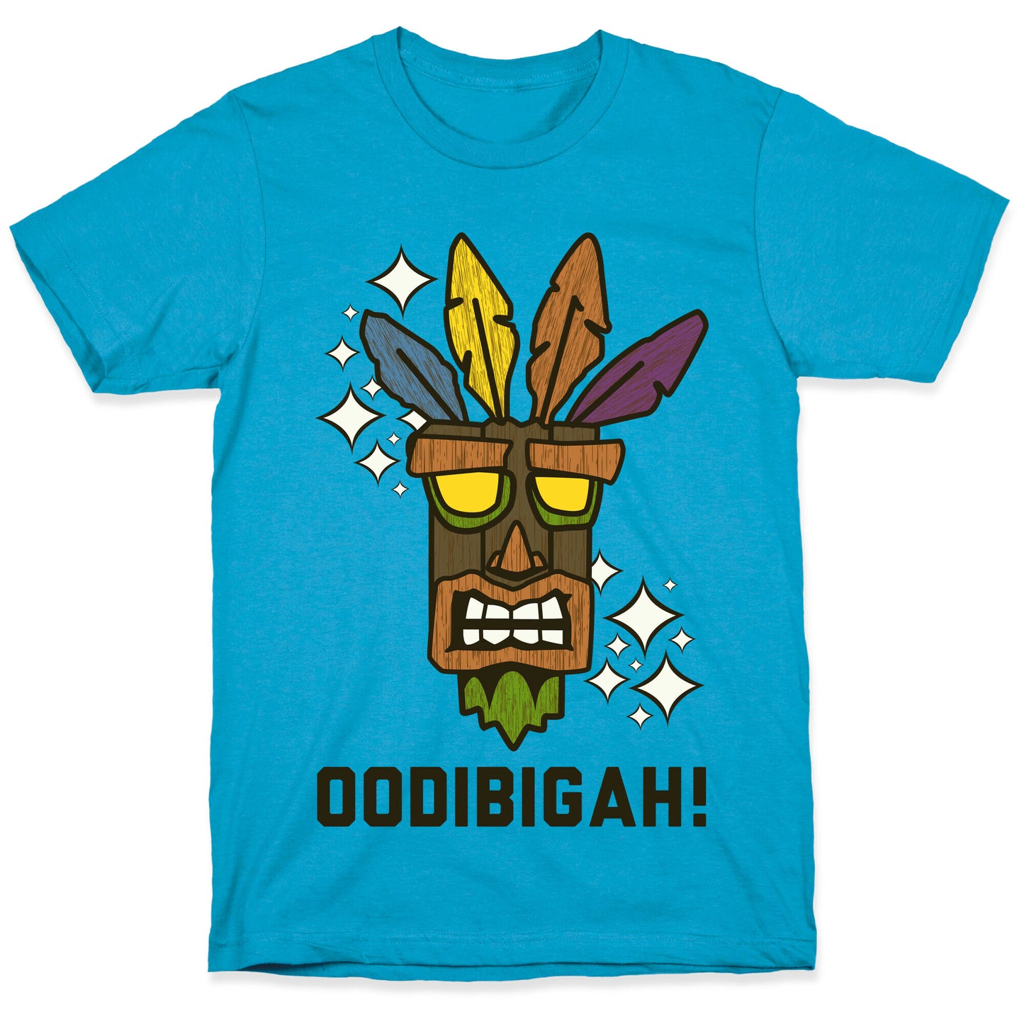 Crash Aku-Aku Mask Unisex Triblend Tee
