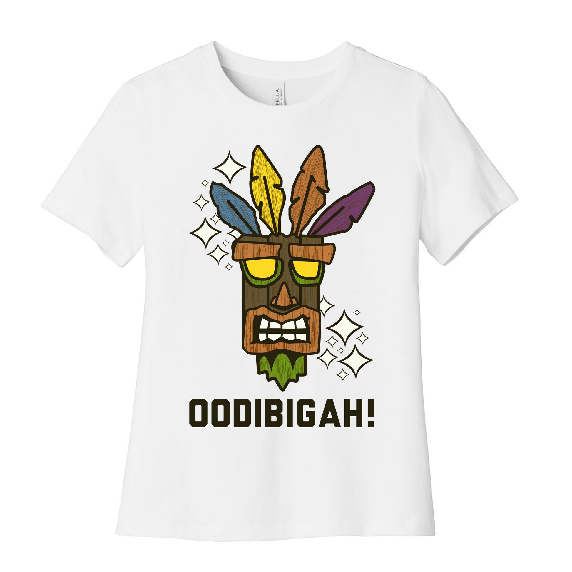 Crash Aku-Aku Mask Women's Cotton Tee