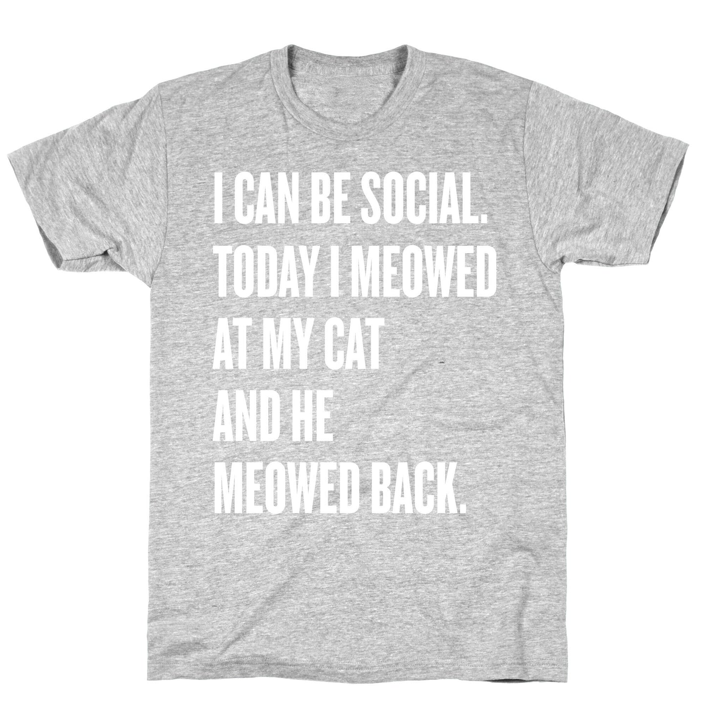 Cat Socialite T-Shirt