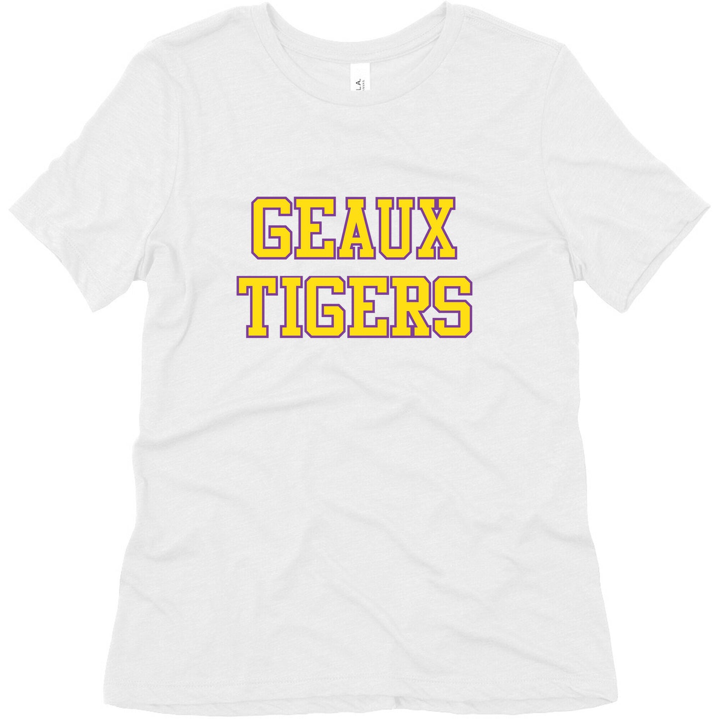 Geaux Tigers Women's Triblend Tee