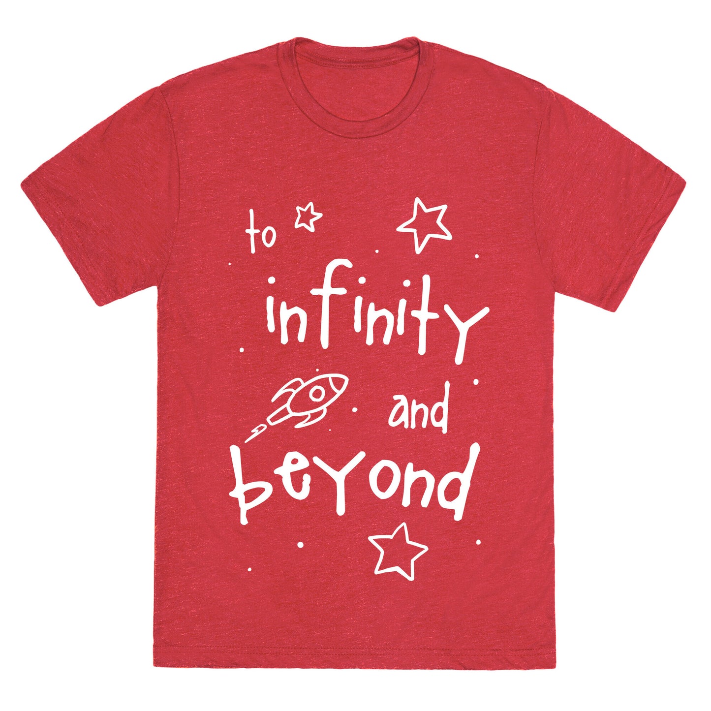 To Infinity... Unisex Triblend Tee