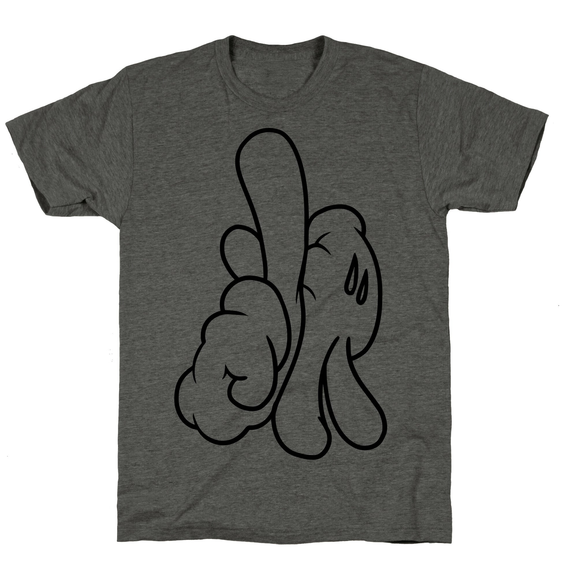 LA (Cartoon Hands) Unisex Triblend Tee