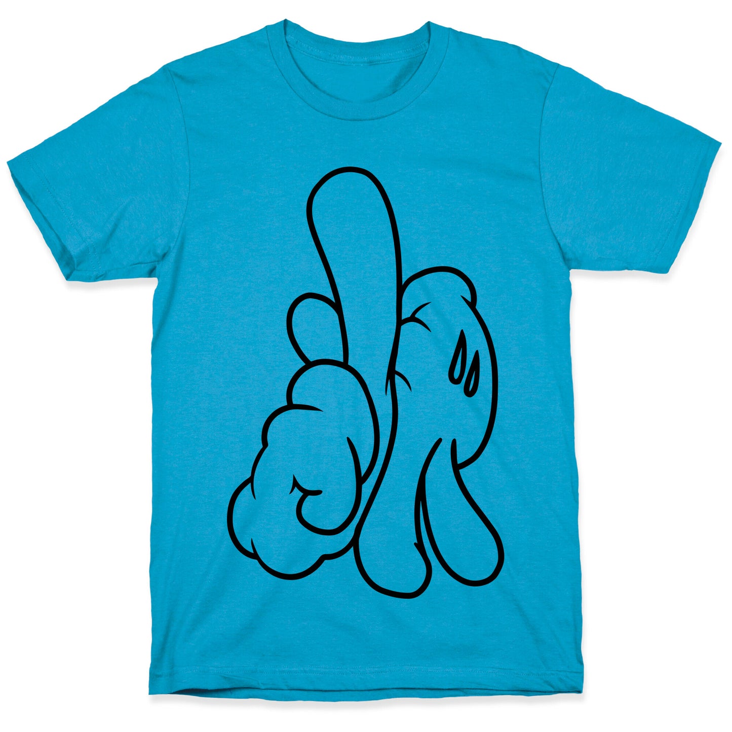 LA (Cartoon Hands) Unisex Triblend Tee
