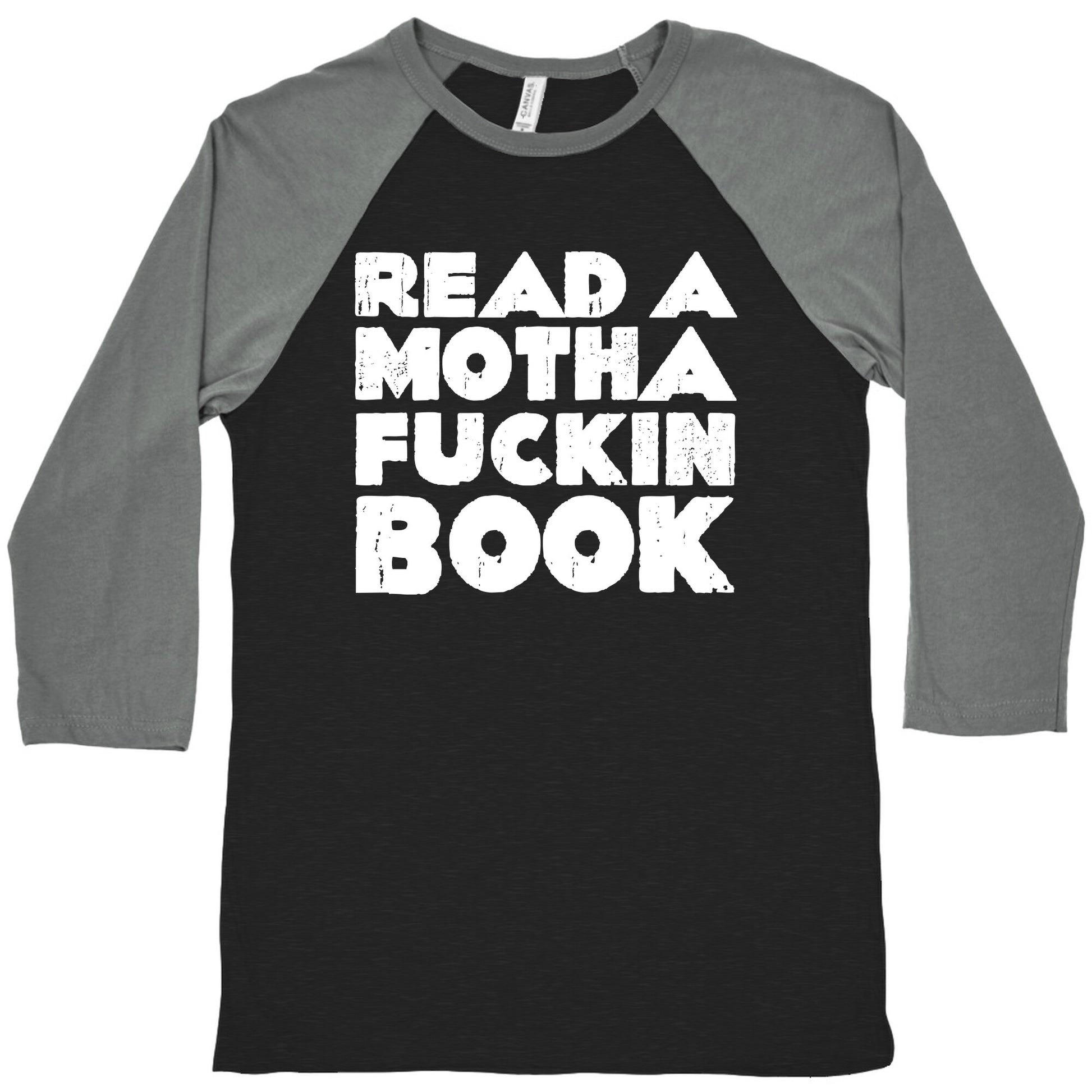 Read a Mother Fucking Book Baseball Tee