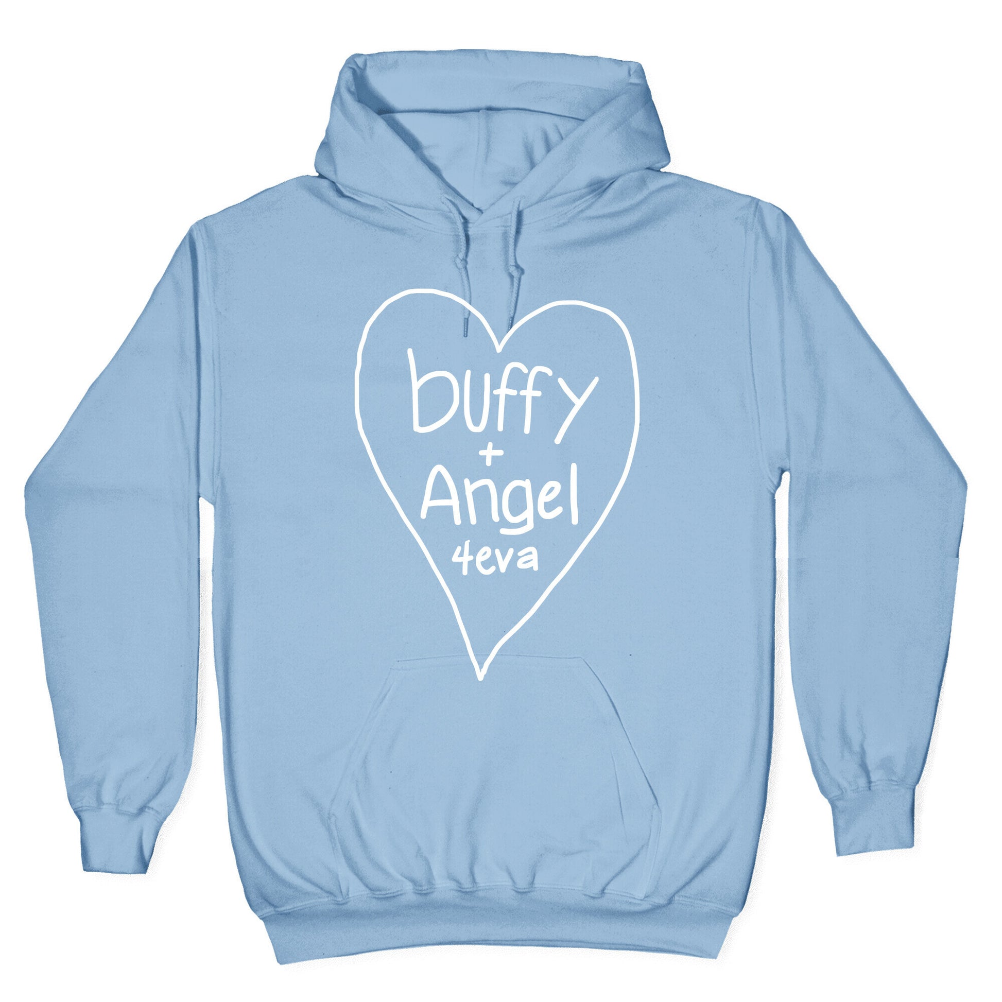 Buffy + Angel 4eva Hoodie