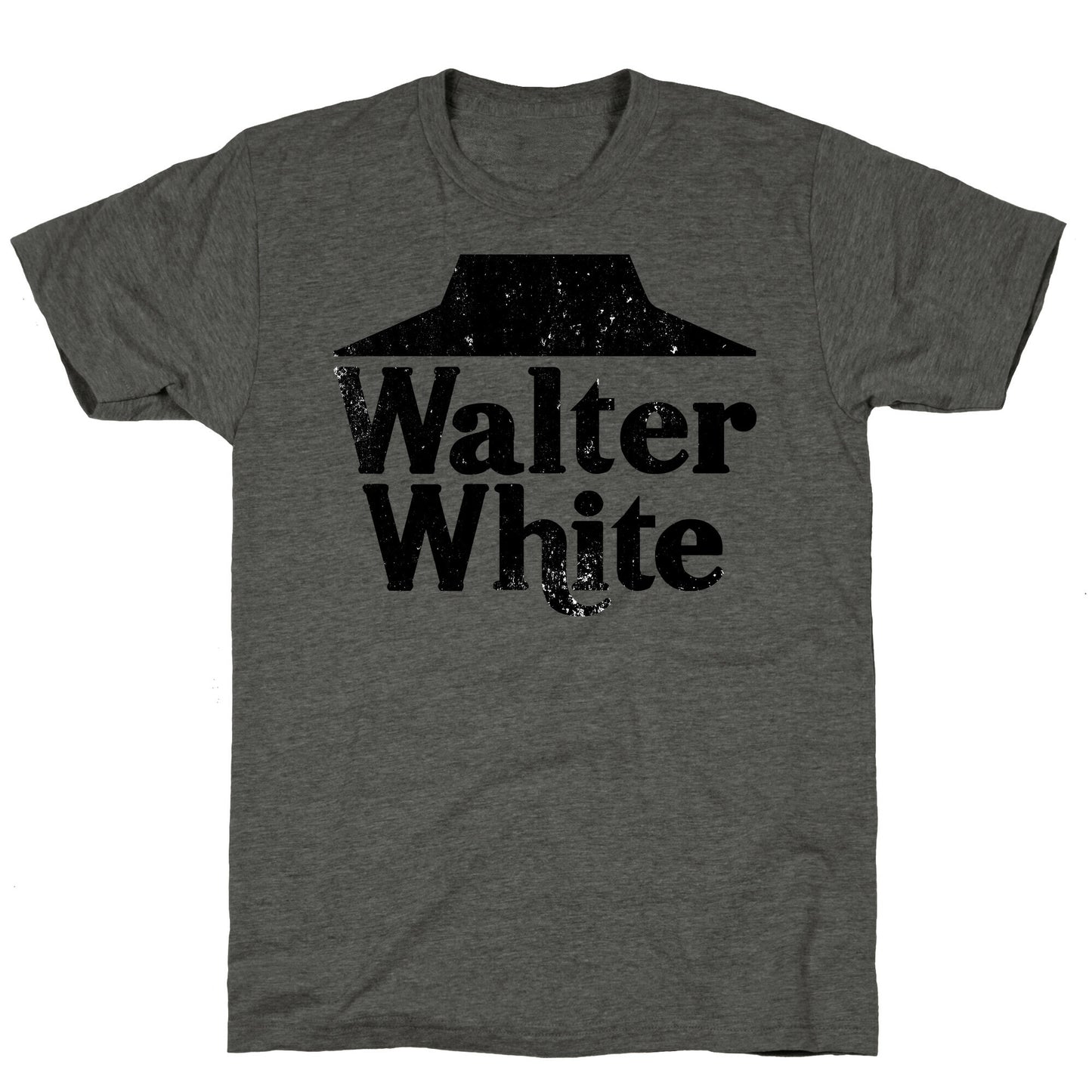 Walter White Roof Pizza Unisex Triblend Tee