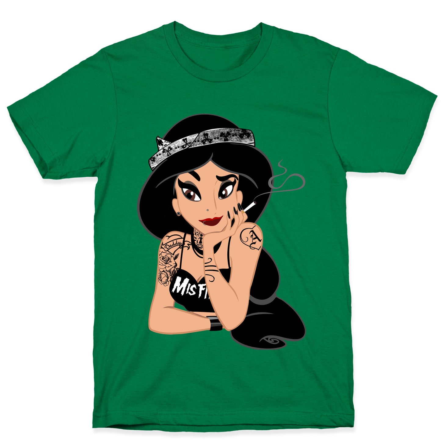 Punk Rock Princess Parody T-Shirt