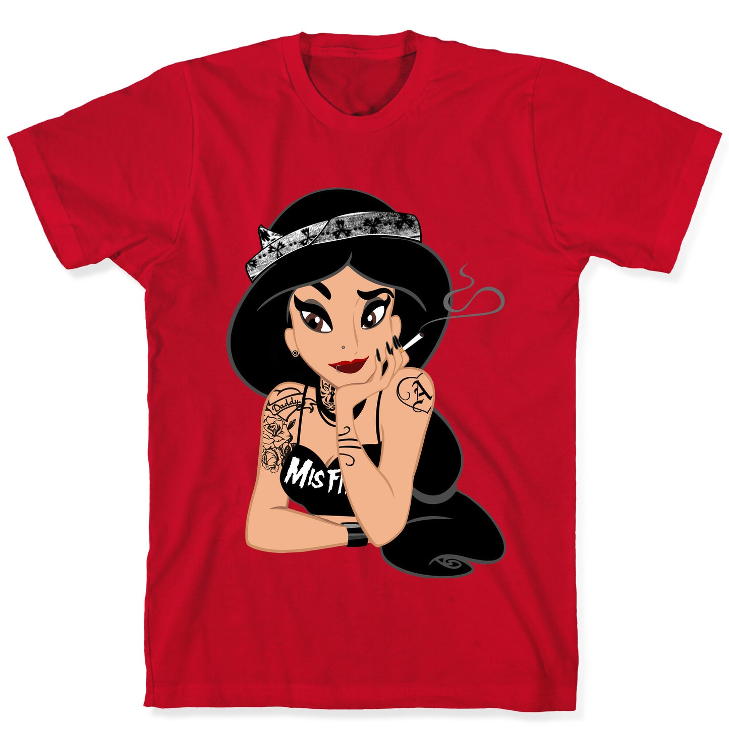 Punk Rock Princess Parody T-Shirt