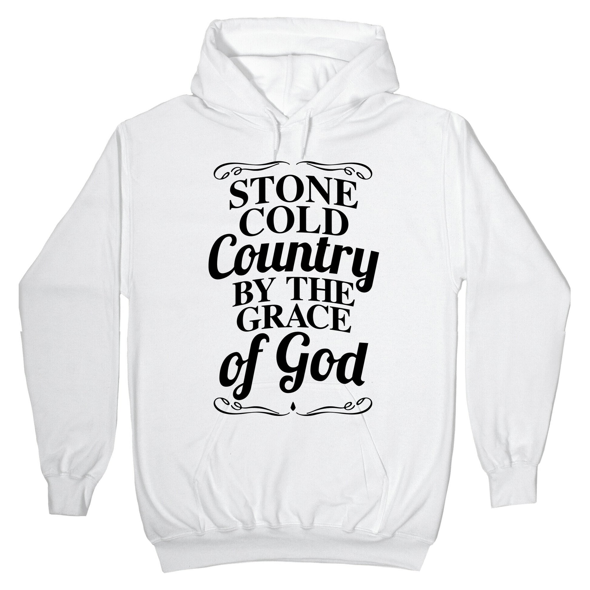 Stone Cold Country By The Grace Of God Hoodie
