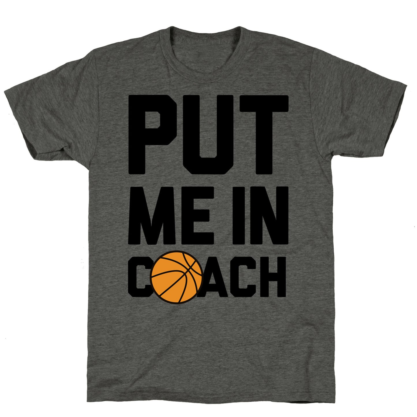 Put Me In Coach (Basketball) Unisex Triblend Tee