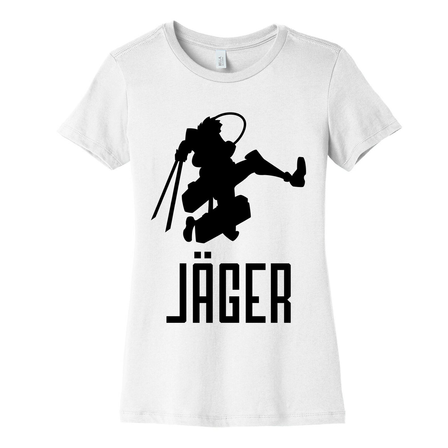 Eren Jaeger Silhouette Women's Cotton Tee