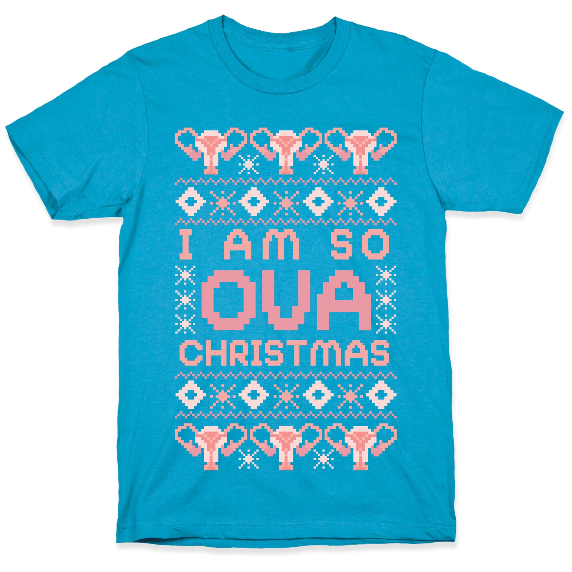 I Am So OVA Christmas Unisex Triblend Tee