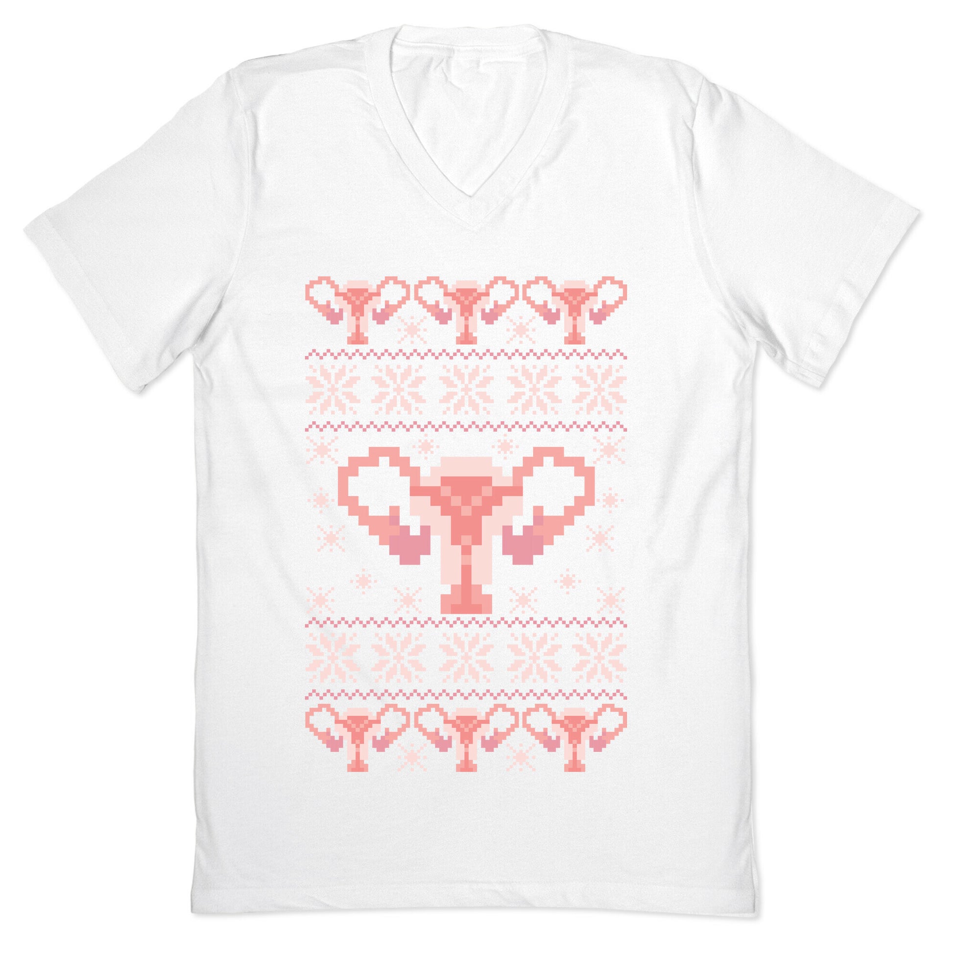 Uterus Sweater Pattern V-Neck