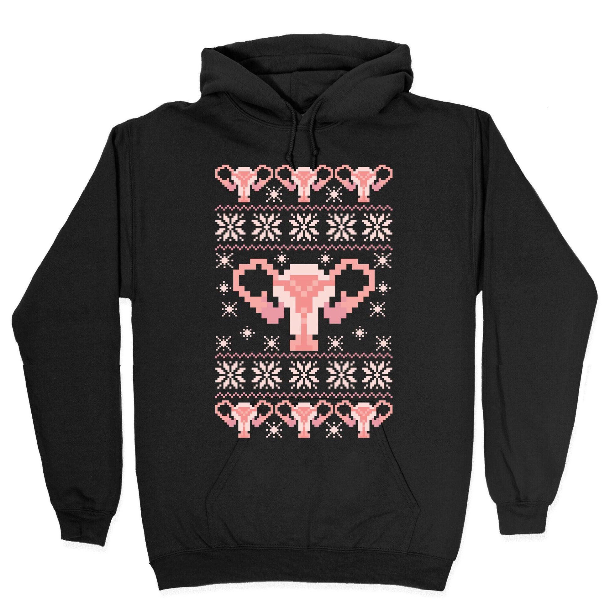Uterus Sweater Pattern Hoodie