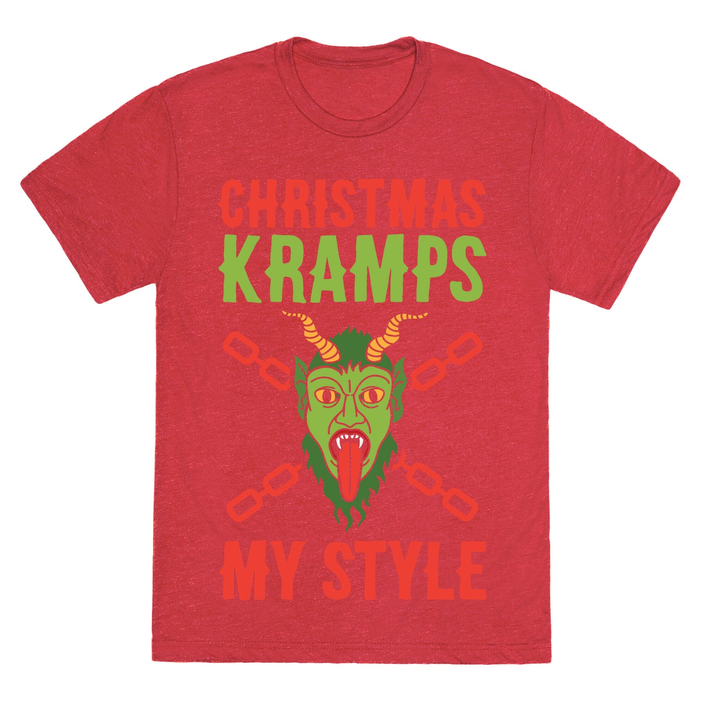 Christmas Kramps My Style Unisex Triblend Tee