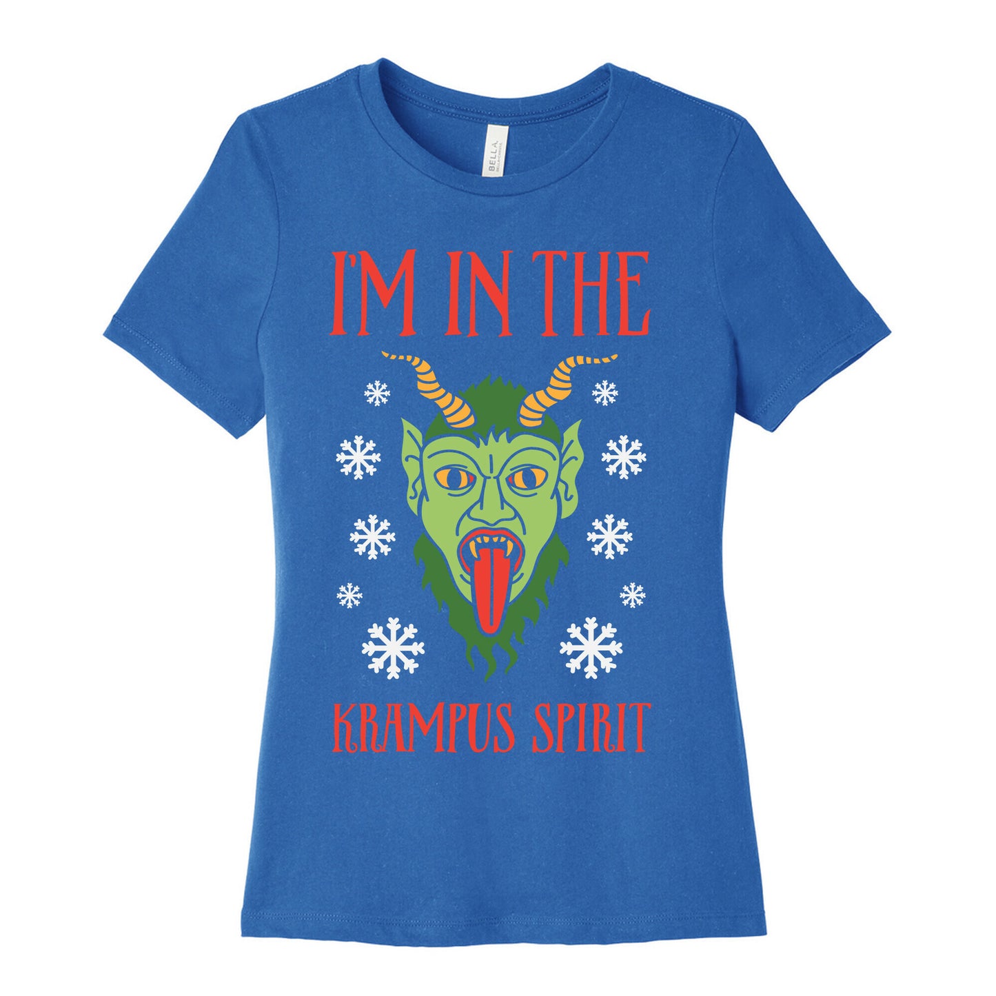 I'm In The Krampus Spirit Women's Cotton Tee