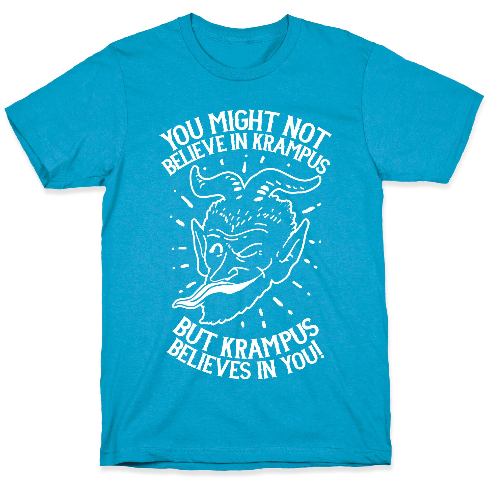 Krampus Believes in You Unisex Triblend Tee