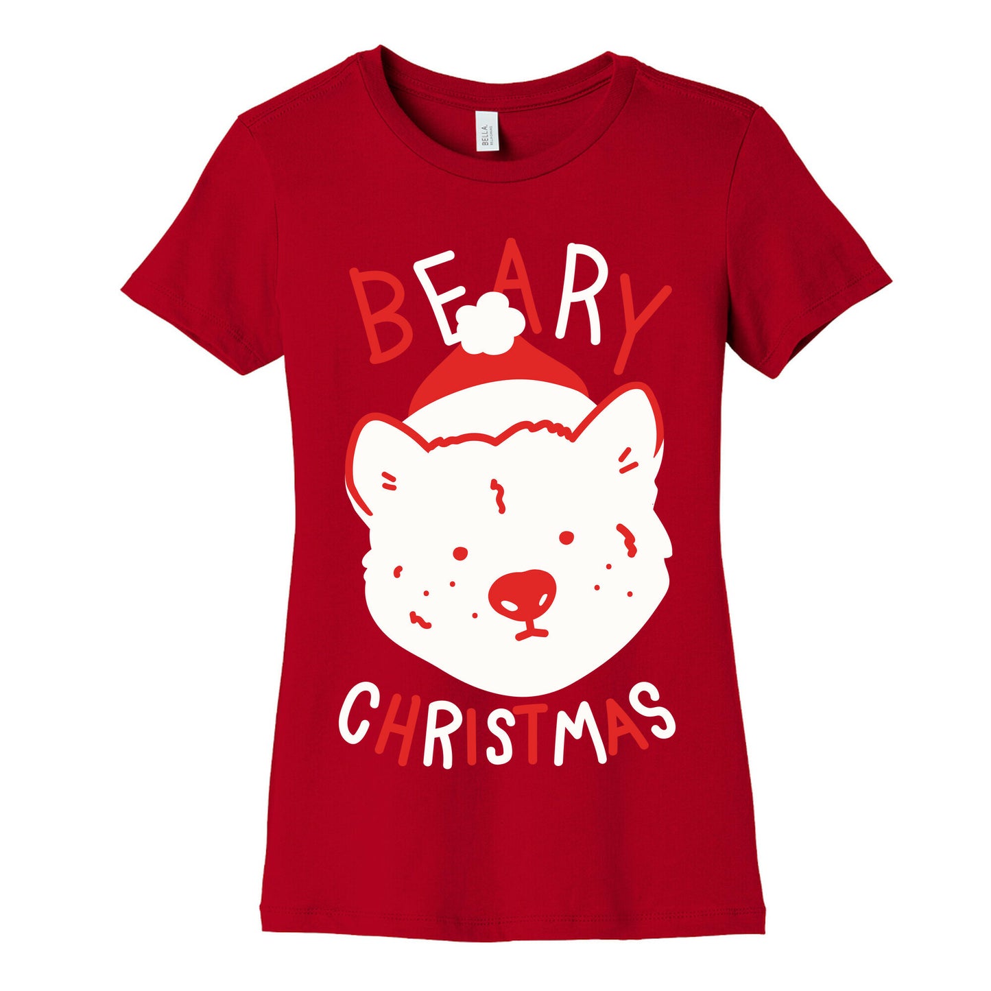 Beary Christmas Women's Cotton Tee