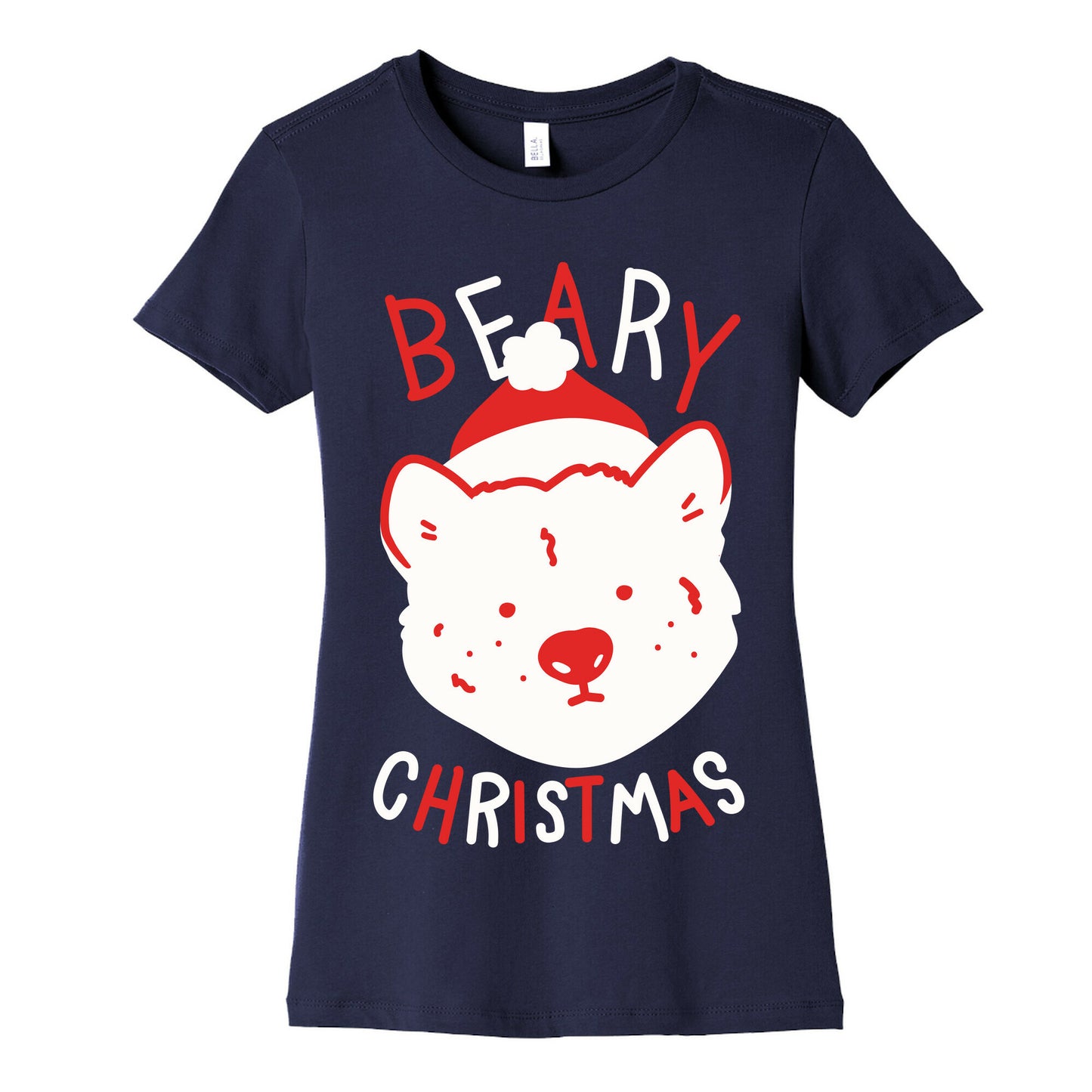 Beary Christmas Women's Cotton Tee