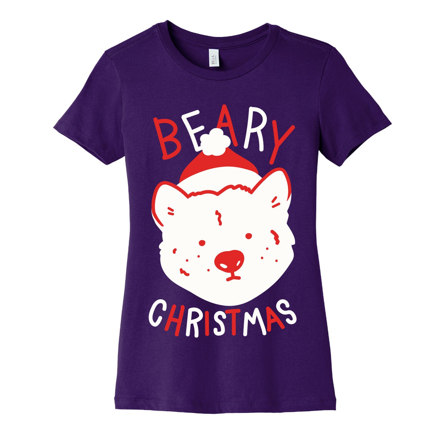 Beary Christmas Women's Cotton Tee