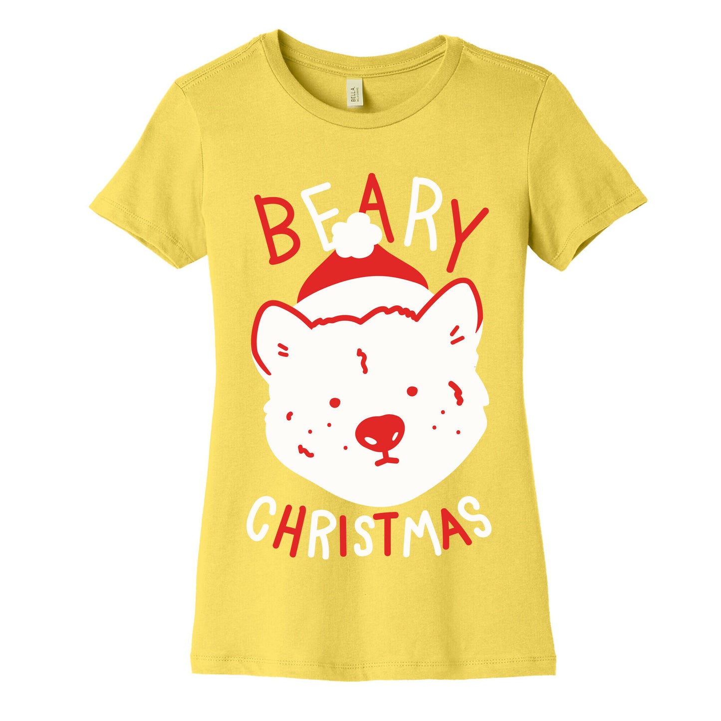 Beary Christmas Women's Cotton Tee