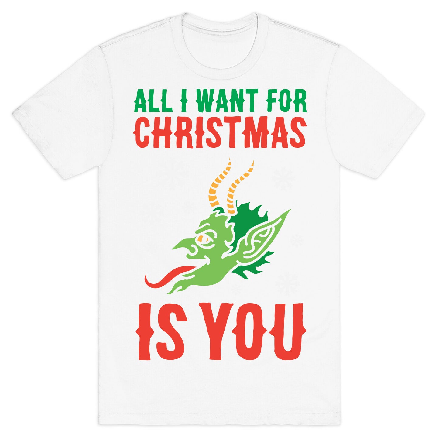 All I Want For Christmas Is You Krampus T-Shirt