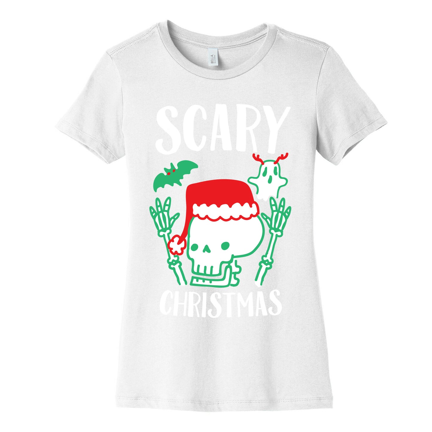 Scary Christmas Women's Cotton Tee