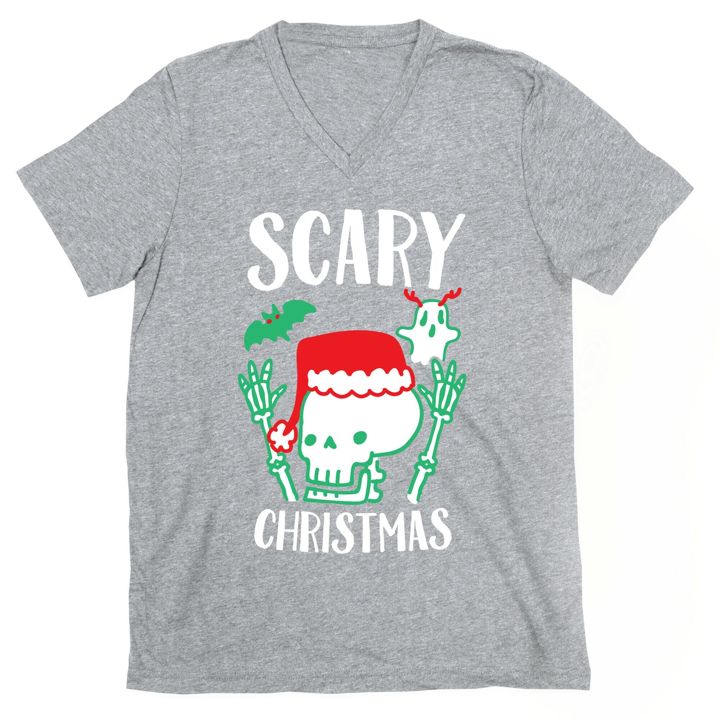 Scary Christmas V-Neck