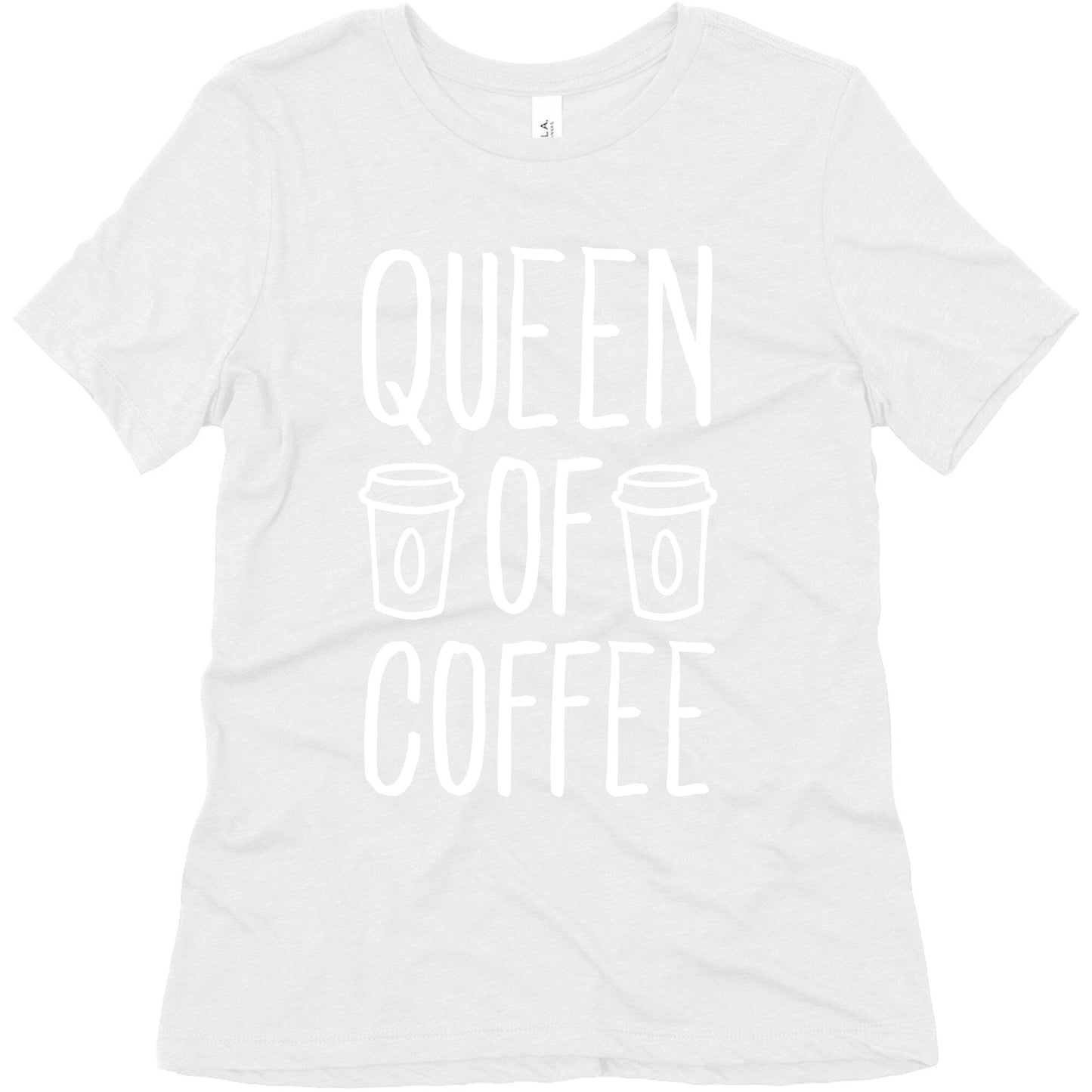 Queen of Coffee Women's Triblend Tee