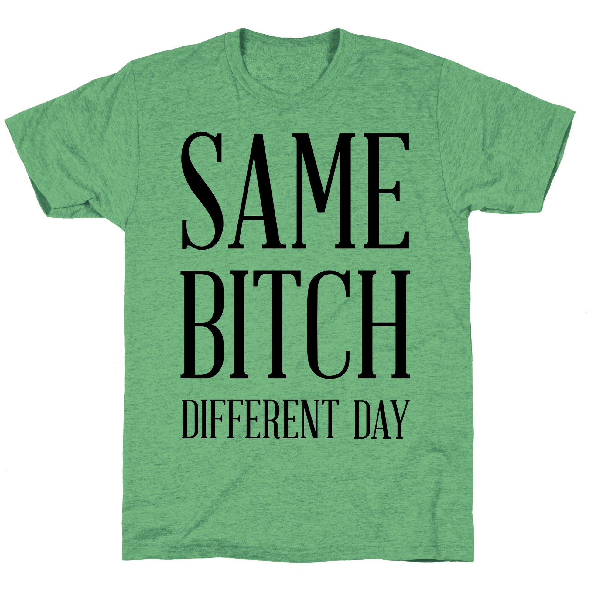 Same Bitch Different Day Unisex Triblend Tee