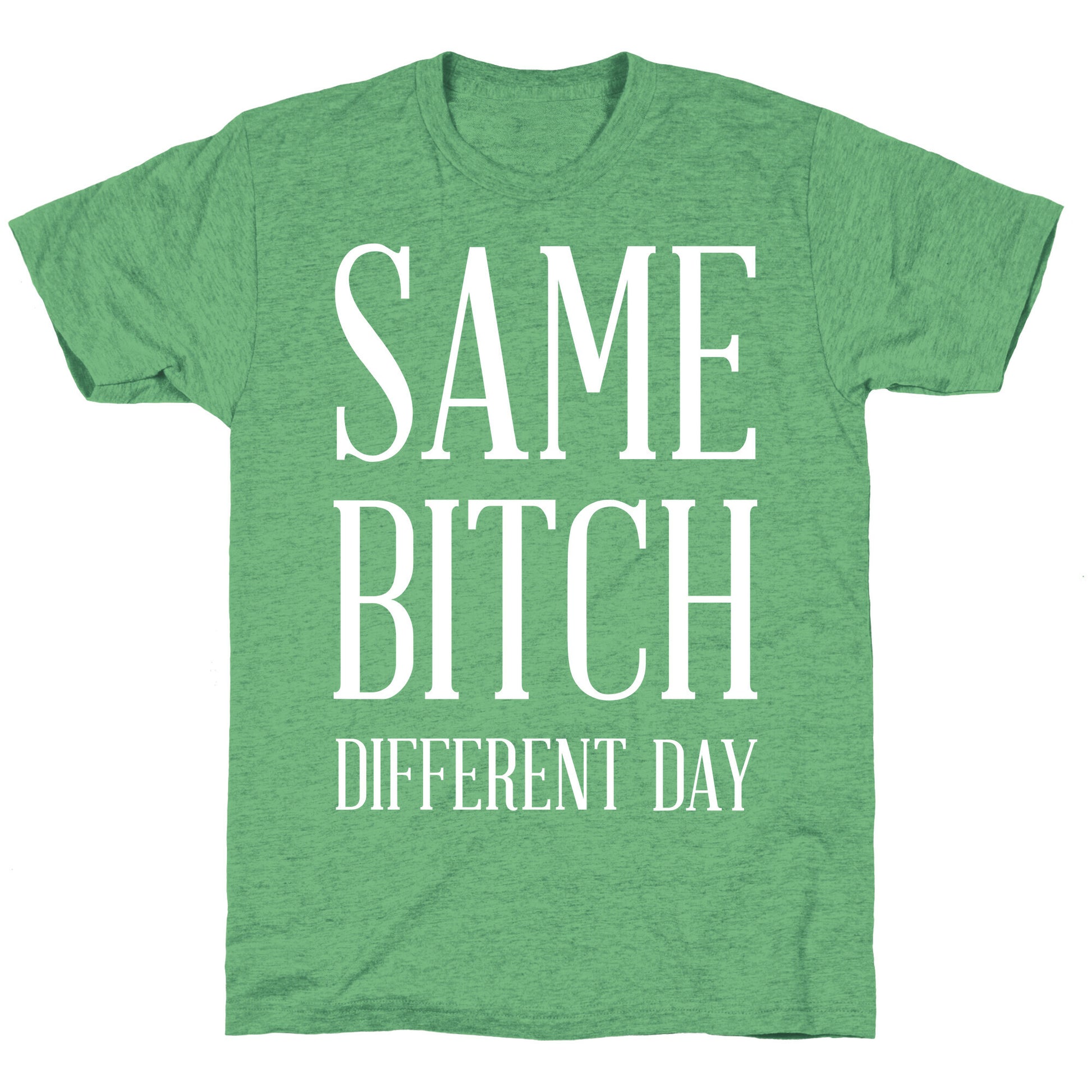 Same Bitch Different Day Unisex Triblend Tee