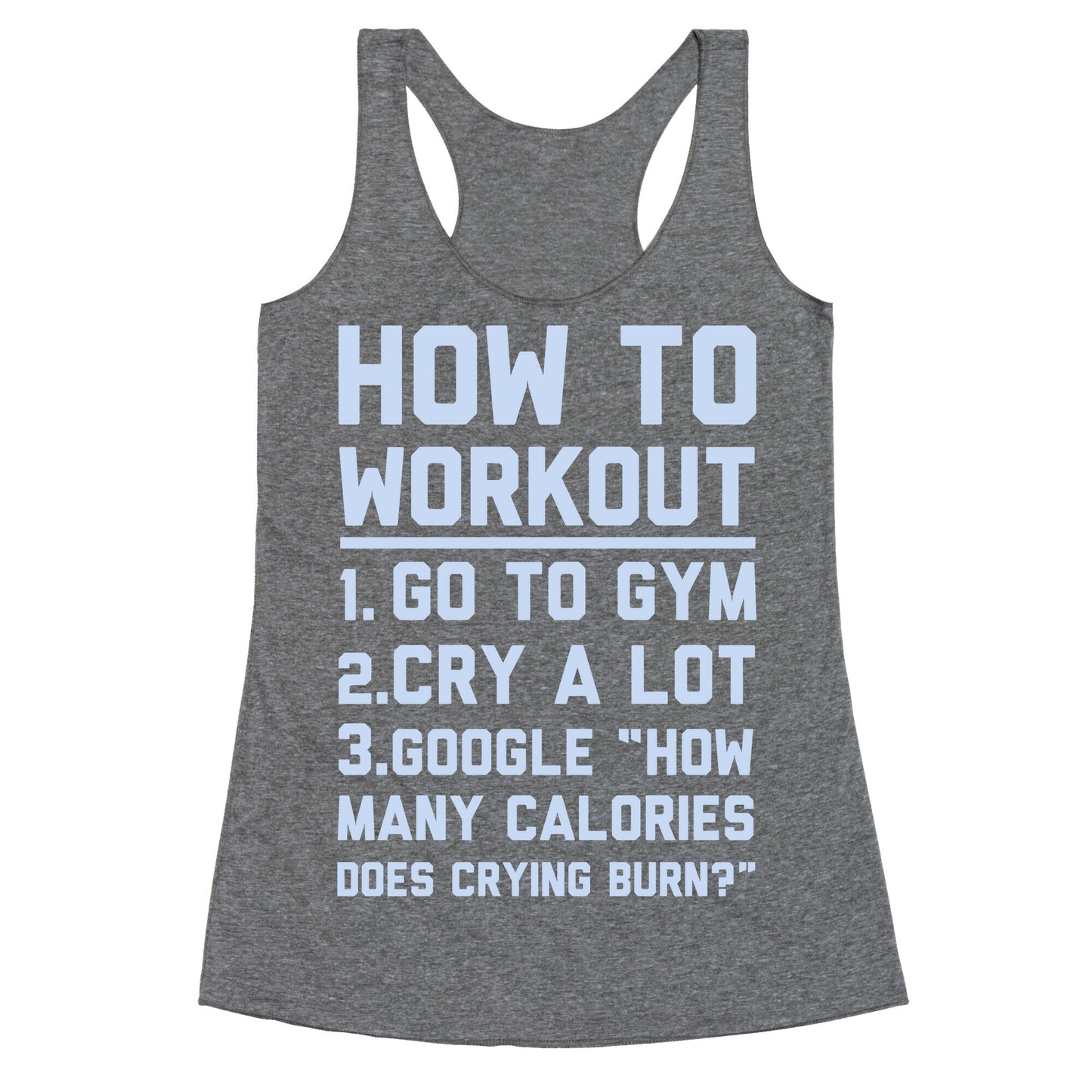 How To Workout Racerback Tank
