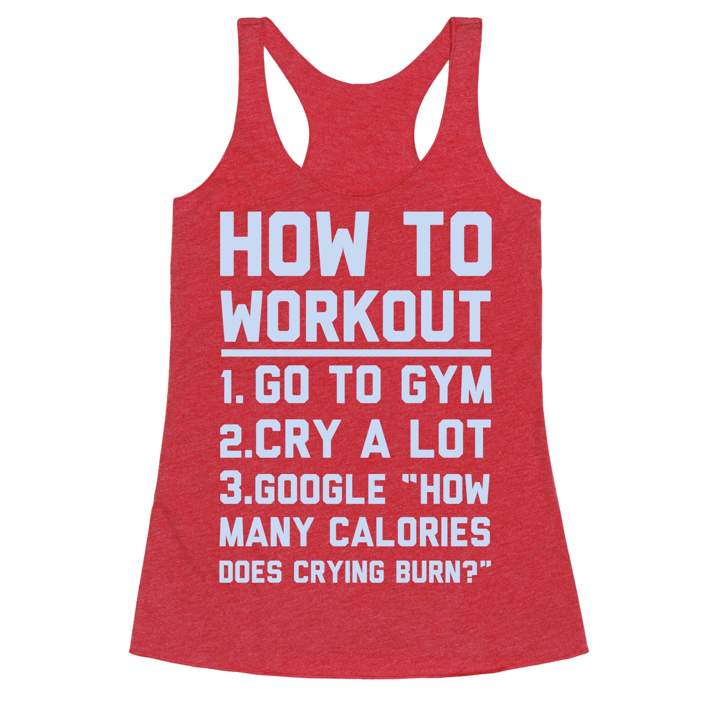 How To Workout Racerback Tank