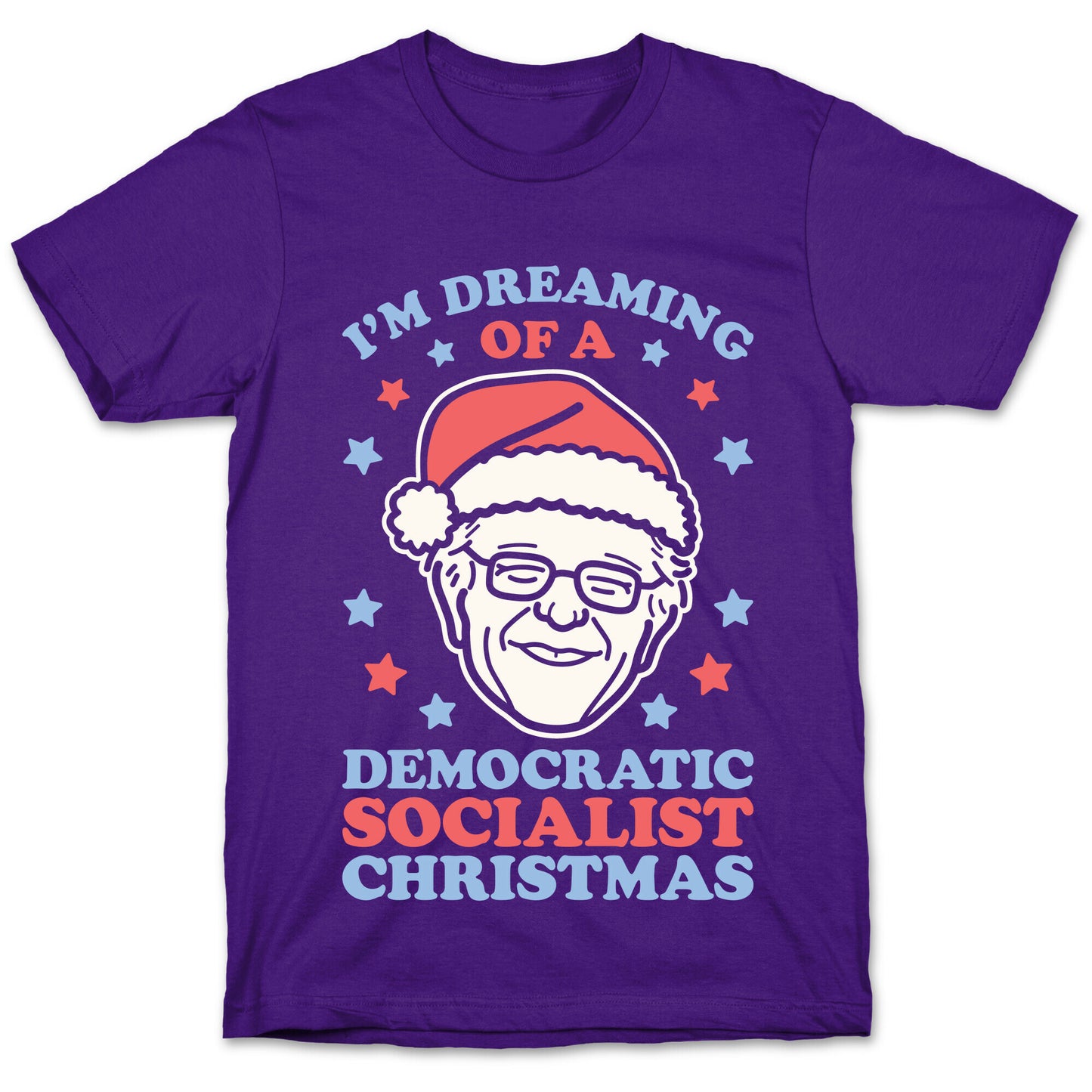 I'm Dreaming Of A Democratic Socialist Christmas T-Shirt